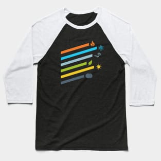 Adventurer RPG Elements Baseball T-Shirt